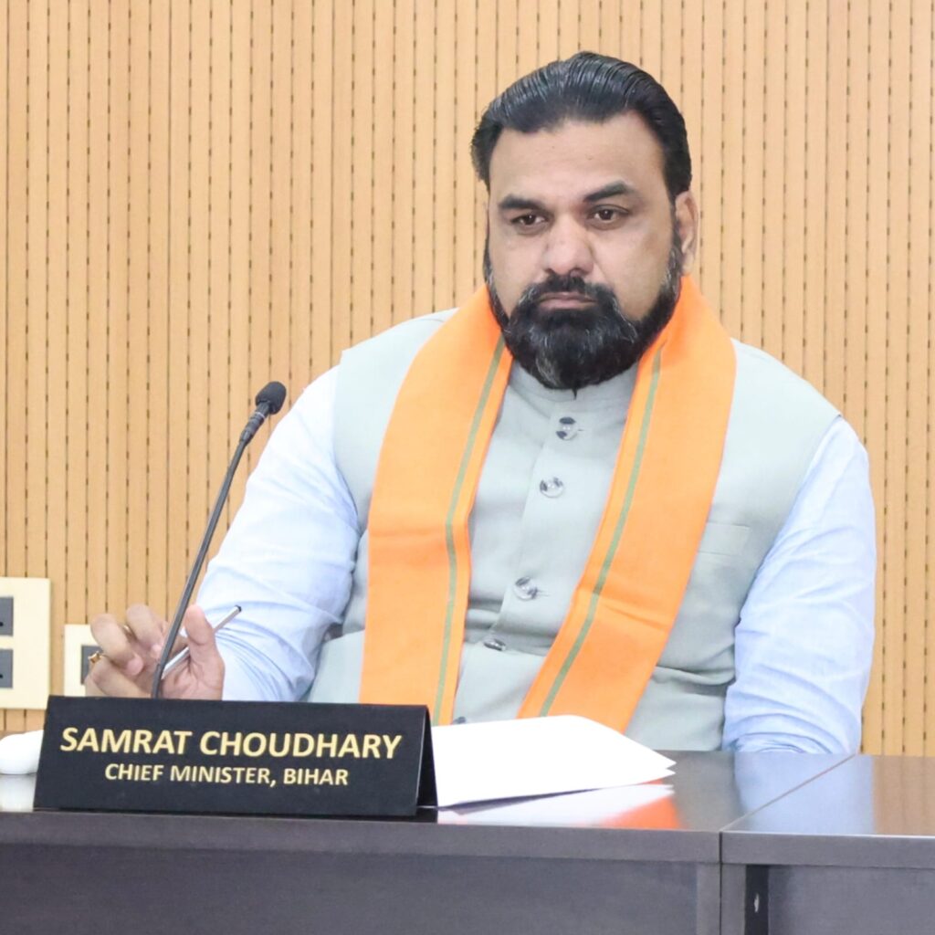 सरकारी योजनाओं की मॉनिटरिंग में एआई का उपयोग करें: मुख्यमंत्री सम्राट चौधरी