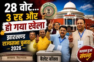 राज्यसभा चुनाव में बड़ा उलटफेर परिमल नाथवानी और बैद्यनाथ राम की जीत कांग्रेस के प्रणव झा को हार…