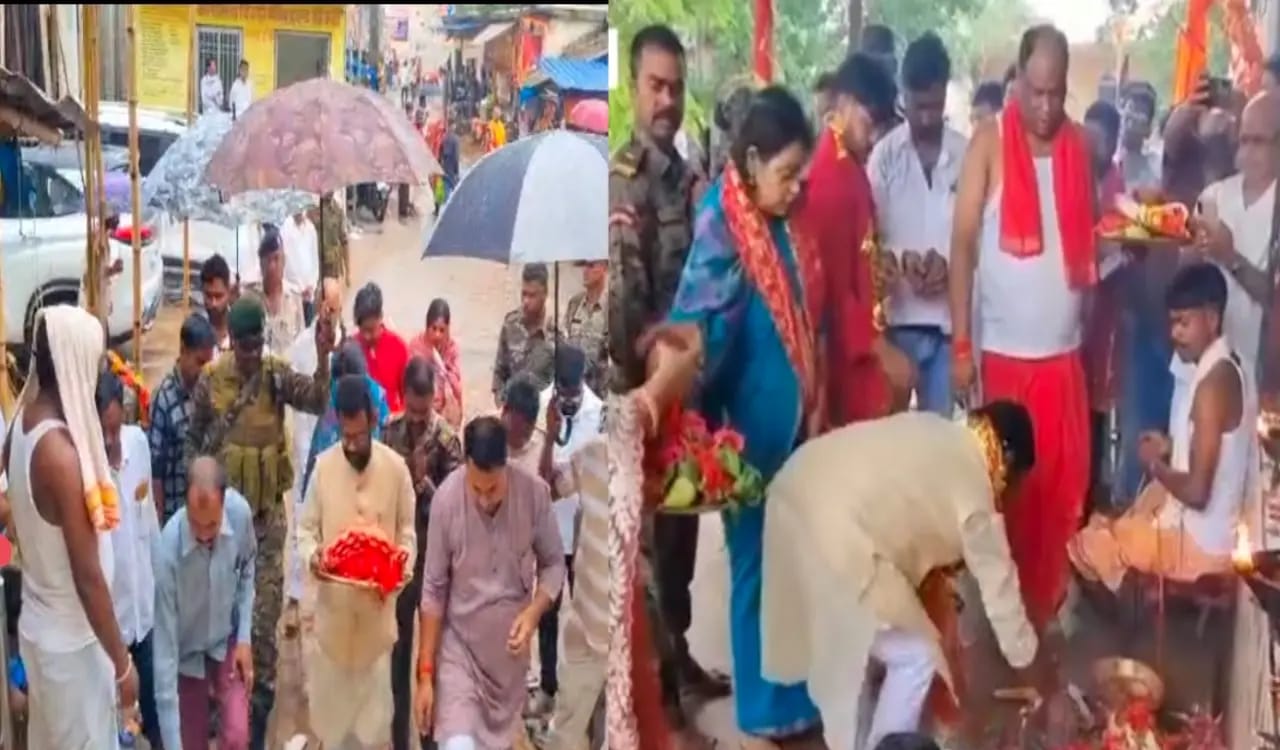 राज्यसभा सांसद बनने के बाद बैद्यनाथ राम ने लिया मां दिउड़ी का आशीर्वाद झारखंड की खुशहाली की कामना…
