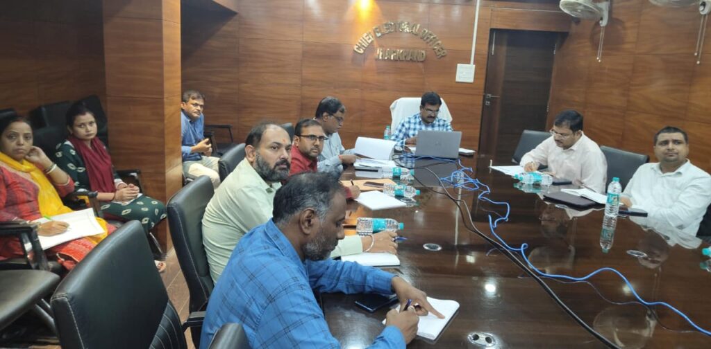 मुख्य निर्वाचन पदाधिकारी के.रवि कुमार ने समीक्षा बैठक में दिए निर्देश...