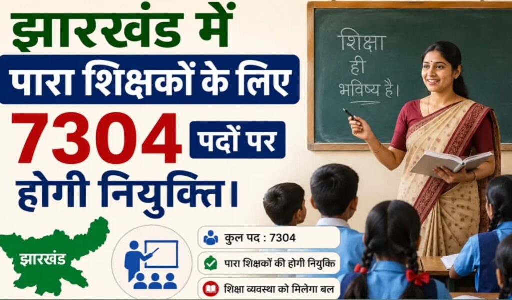 झारखंड में पारा शिक्षकों को बड़ी राहत,सात हज़ार तीन सौ चार आरक्षित पदों पर जल्द होगी नियुक्ति