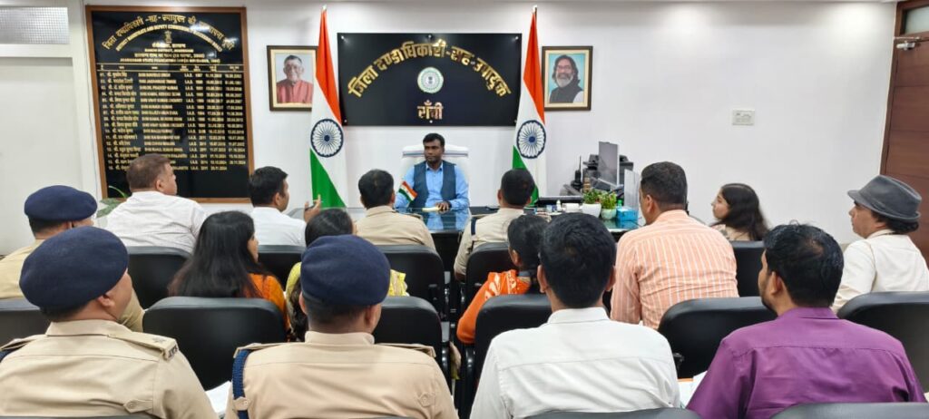 जगन्नाथपुर रथ मेला की तैयारियां तेज, उपायुक्त एवं एसएसपी ने सभी विभागों को दिए सख्त निर्देश