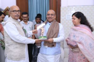 दिल्ली विधानसभा अध्यक्ष ने झारखंड विधानसभा अध्यक्ष से की औपचारिक मुलाकात