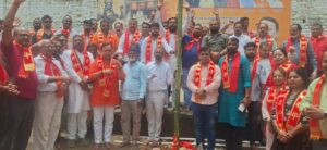 रांची में दुर्गा पूजा की तैयारियां शुरू,अल्बर्ट एक्का चौक पर भूमि पूजन व खूंटी पूजन संपन्न